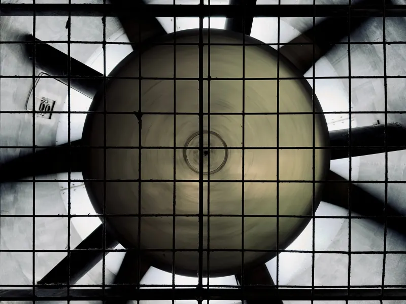 Industrial 304 stainless steel exhaust fan, 600 mm blade