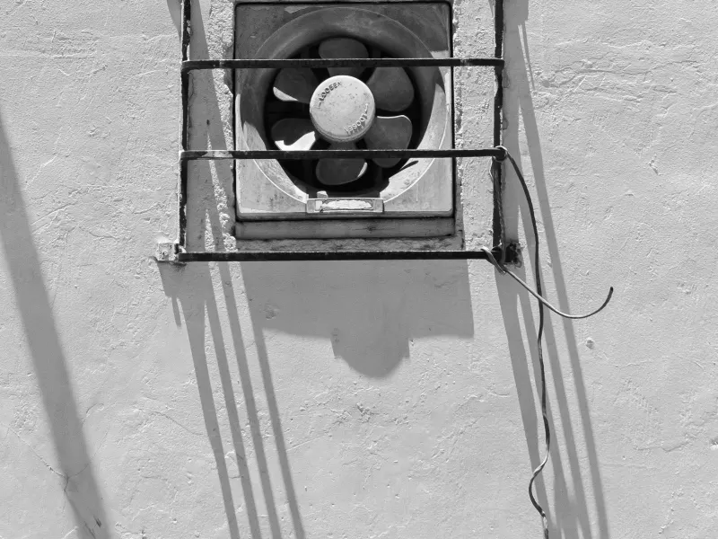 300x300 stainless steel wall-mounted exhaust fan