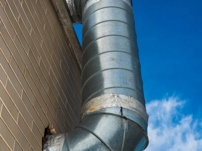300 mm stainless steel ventilation duct