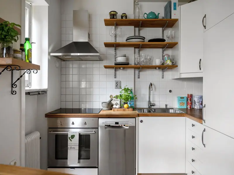 Kệ treo tường inox bếp